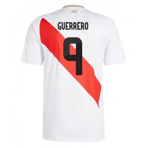 Peru Paolo Guerrero #9 Domaci Dres Copa America 2024 Kratak Rukavima